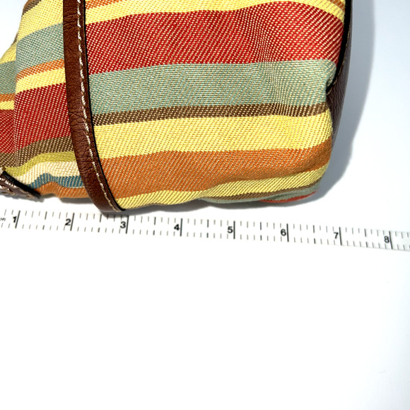 Fossil Desert Stripe Hobo Shoulder Bag Purse - Picture 6 of 11
